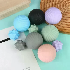 Silicone Fascia Massage Ball – Deep Tissue Release for Neck, Foot & Shoulder