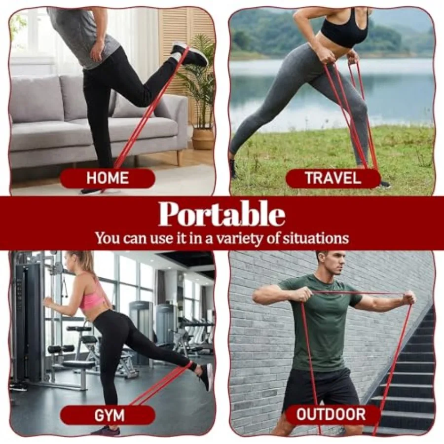 Pull-Up Assist Bands – Heavy Duty Resistance Bands for Assisted Pull-Ups - alternate view