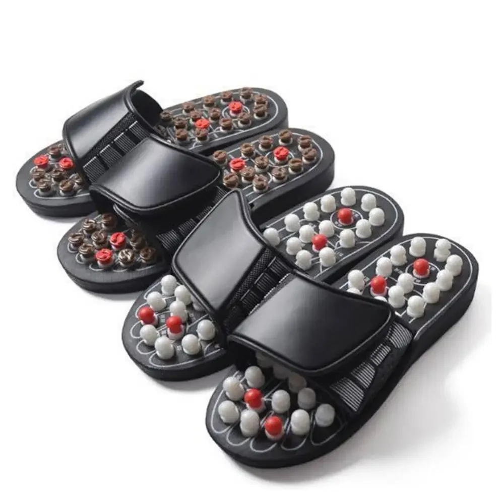 Acupressure Massage Slippers – Reflexology Sandals for Tired, Aching Feet - alternate view