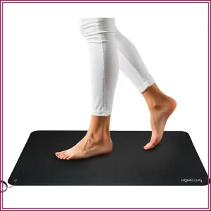 Grounding Mat 16" x 27" – Conductive Earthing Pad for Desk, Bed, Yoga & Feet