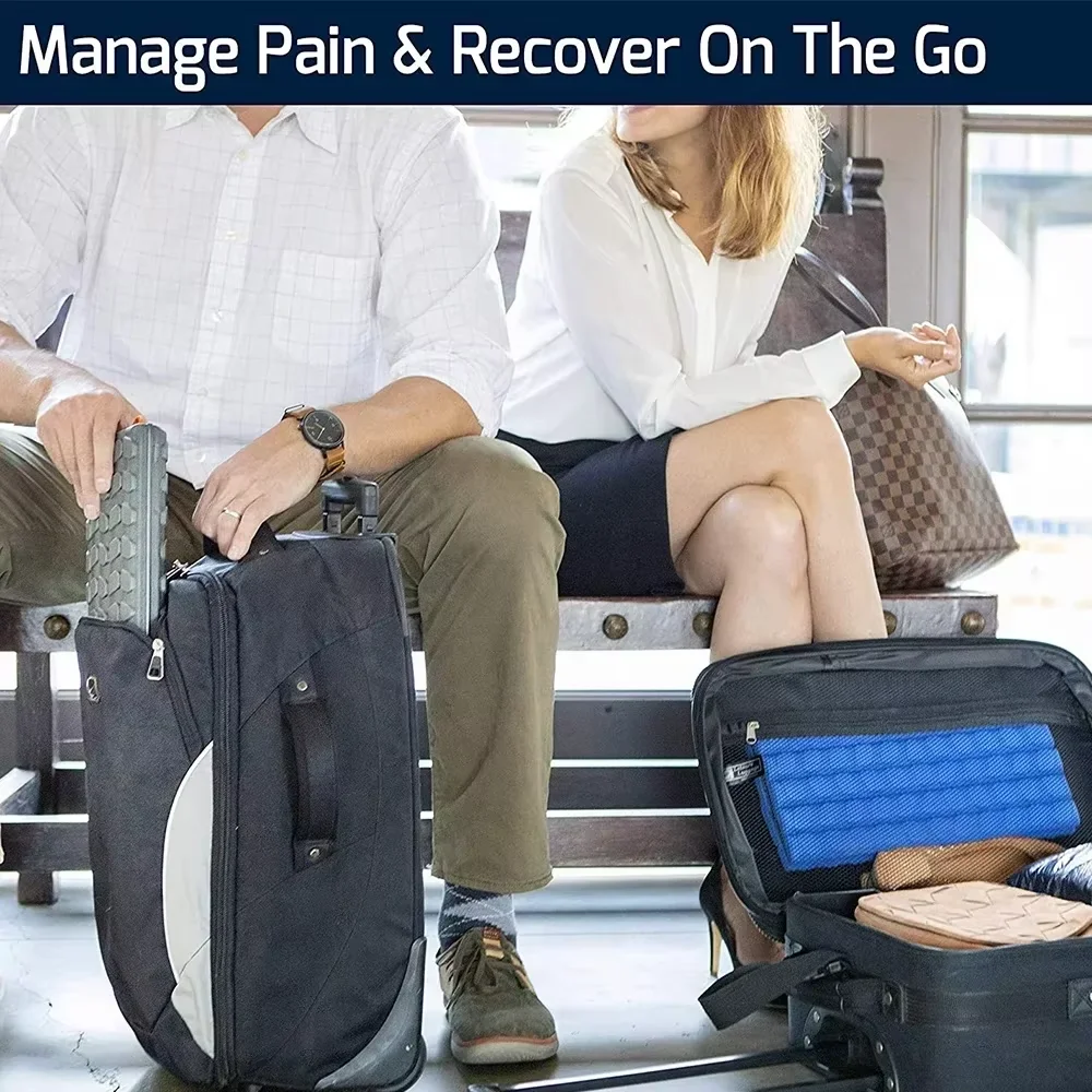 Collapsible Travel Foam Roller – Packable Muscle Recovery & Back Roller - alternate view
