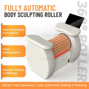 360° Roller Body Massager with Infrared Heat – Professional Muscle Relief Machine