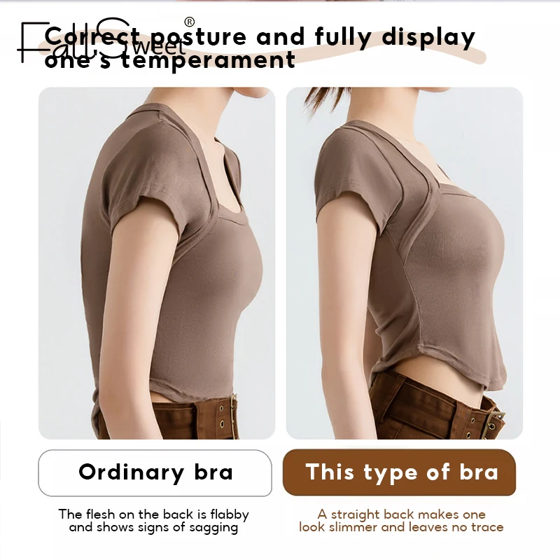 Women's Posture Correction Bra – Back Support Shaping Bra - alternate view