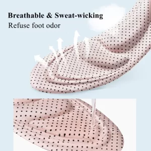 4D Memory Foam Sport Insoles – Arch Support for Plantar Fasciitis