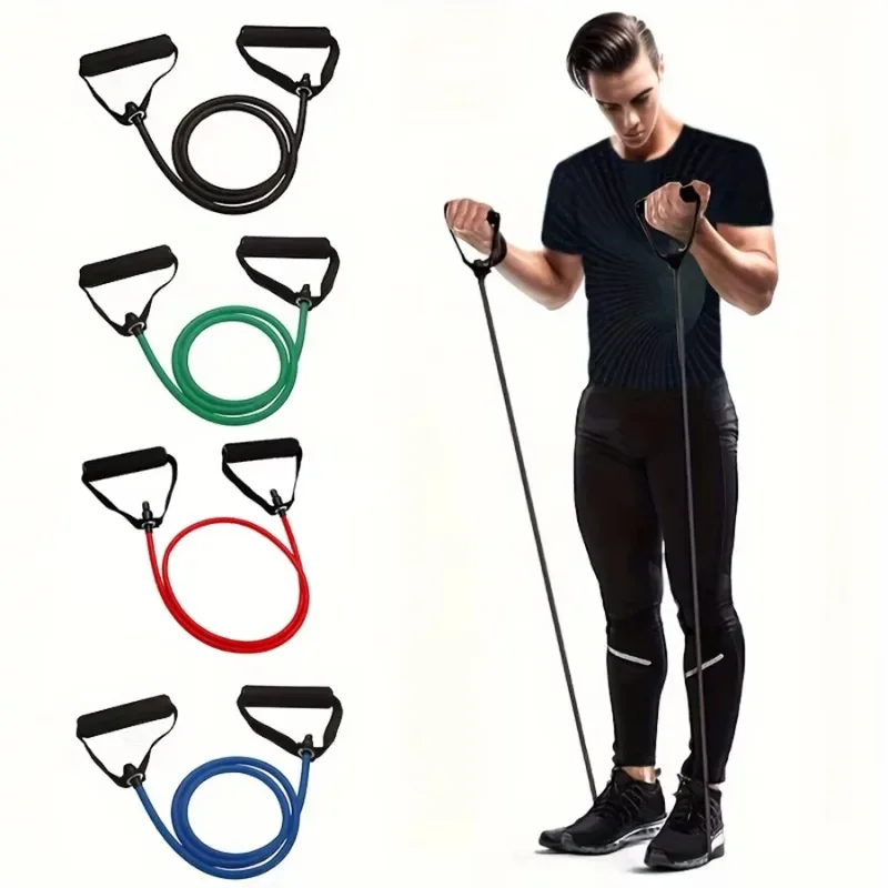 Resistance Bands Set – 4 Levels with Handles, Door Anchor & Carry Bag - size and dimensions