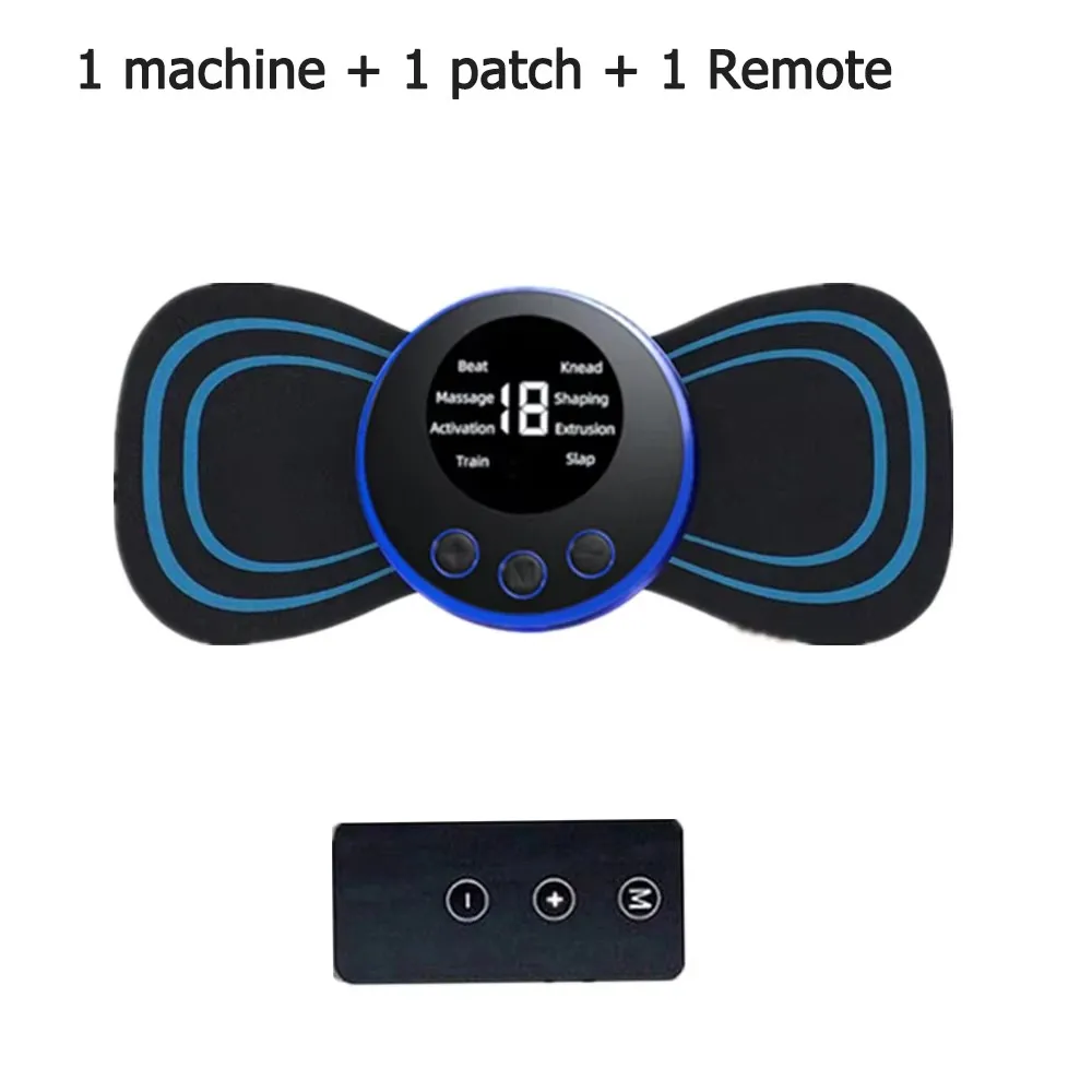 EMS Foot Massager Pad – Electric Body Massage Patch Kit - side view