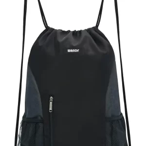 Drawstring Gym Sackpack – Water-Resistant Bag with Mesh Pockets