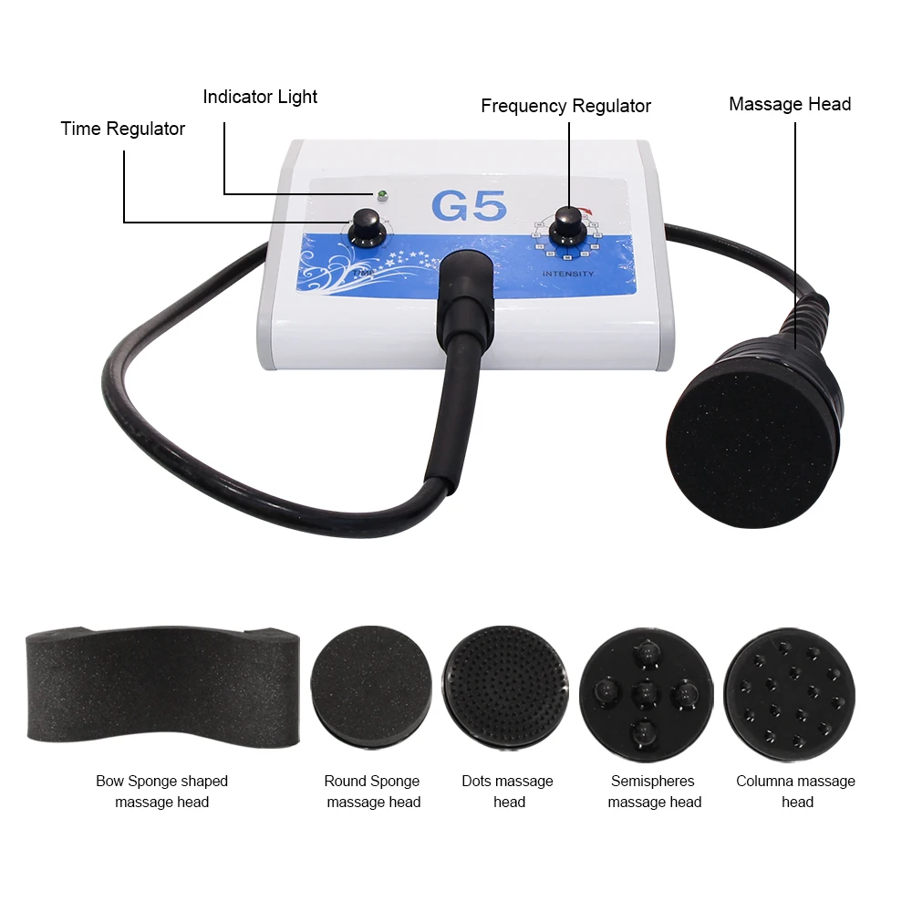 G5 Professional Vibration Body Massager – High-Frequency Salon & Clinic Unit - close-up detail