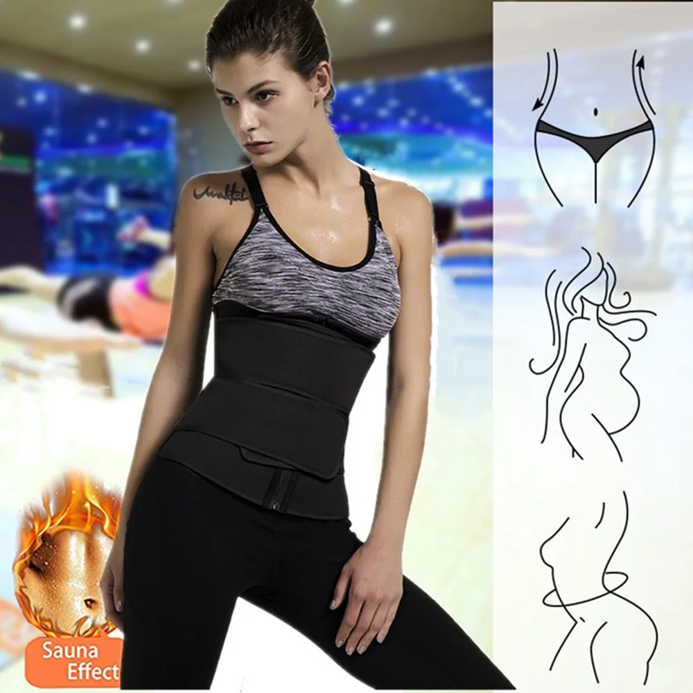 Waist Trainer Sweat Belt - Honest Guide to Support, Sweat and Shaping - close-up detail