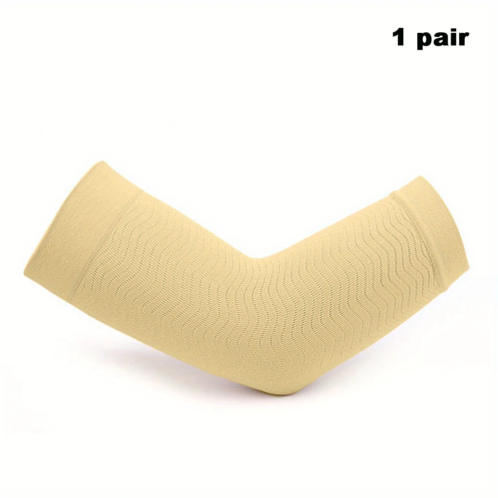 Compression Arm Sleeves – Knitted Elastic Support for Arms & Elbows - packaging
