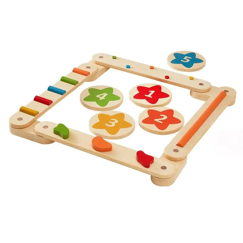 Wooden Balance Stepping Stones Set of 6 – Kids Coordination & Balance