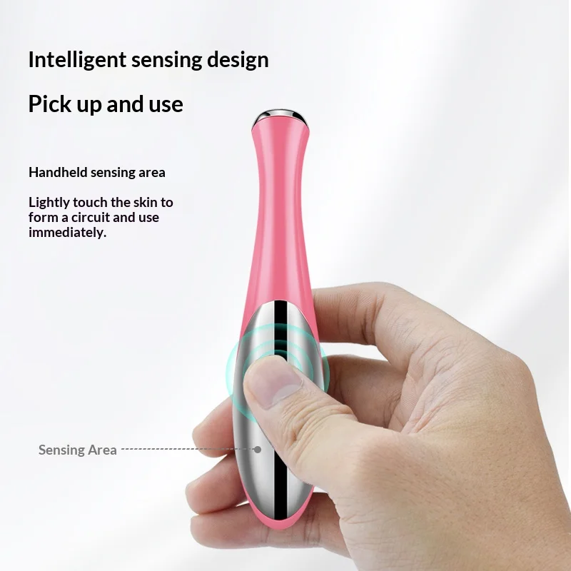 Electric Eye Massage Beauty Instrument Exquisite Skin De-Bagging De-Watering Reduce Fine - in use