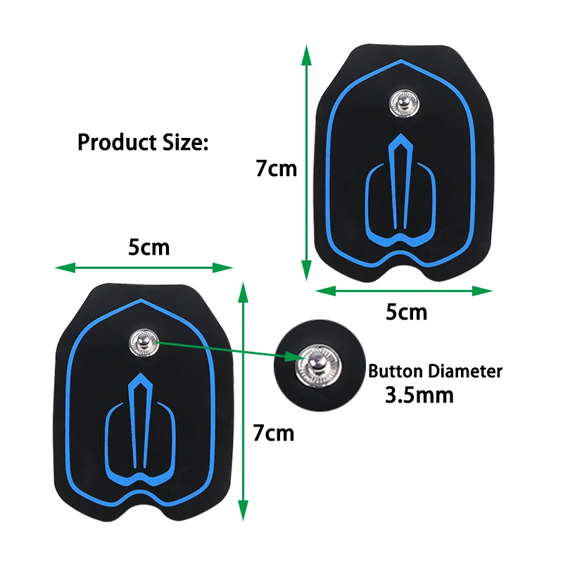 Electro Stimulator Tens Muscle Electric EMS Acupuncture Body Massage Digital Slimming - close-up detail