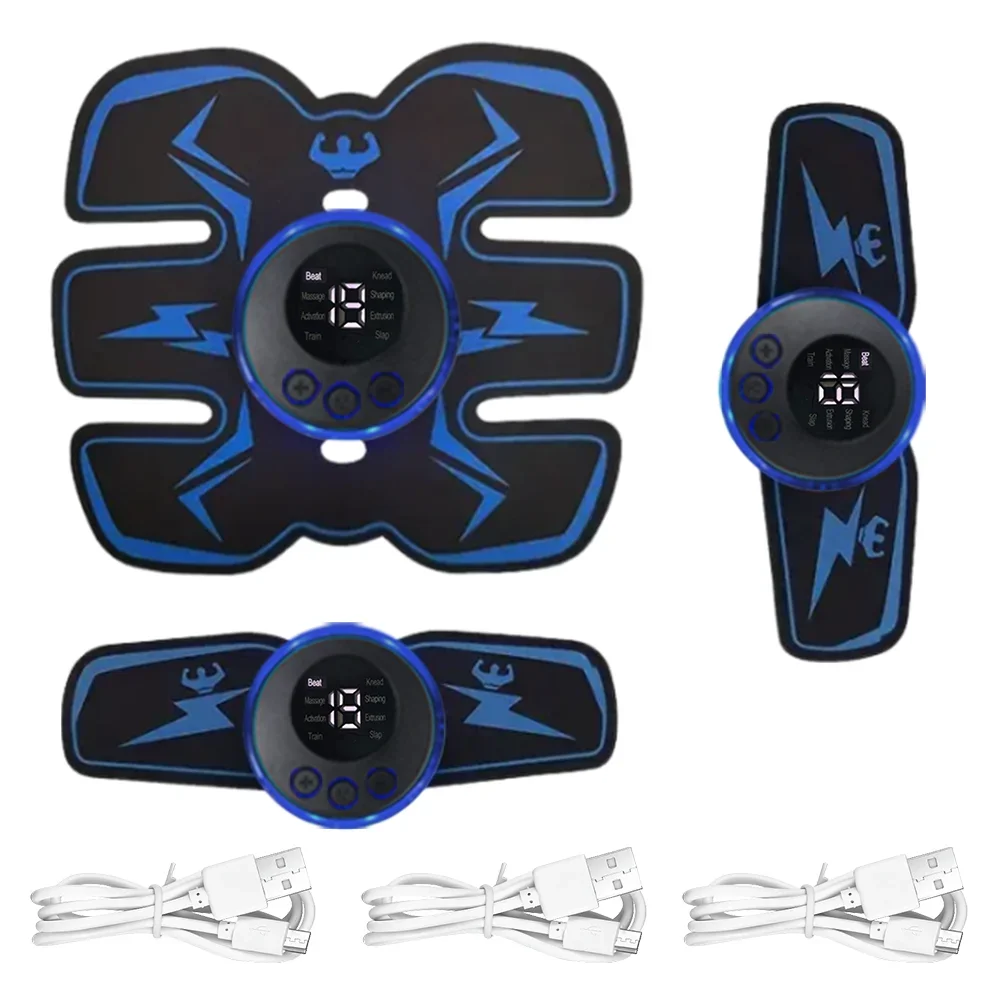 Wireless EMS Muscle Stimulator – USB Rechargeable Pulse Massager - packaging