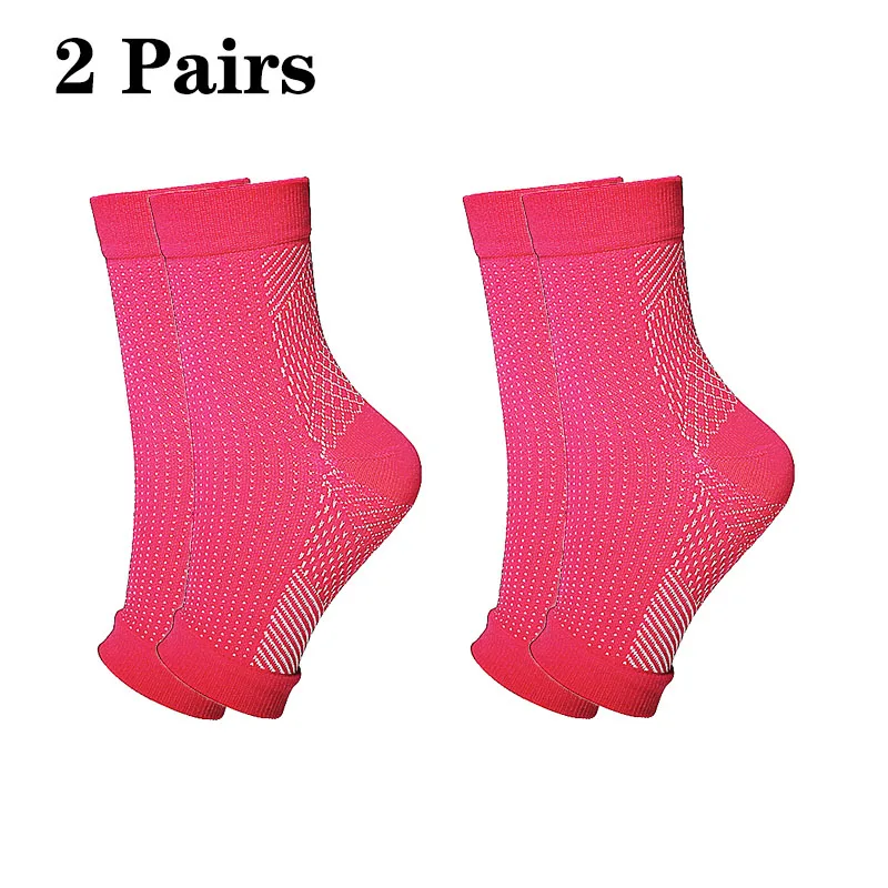 Foot Compression Sleeves – Graduated Circulation Socks for Swelling & Fatigue - view 26