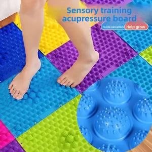 Acupuncture Foot Massage Mat – 2pc Reflexology Walking Mat Set