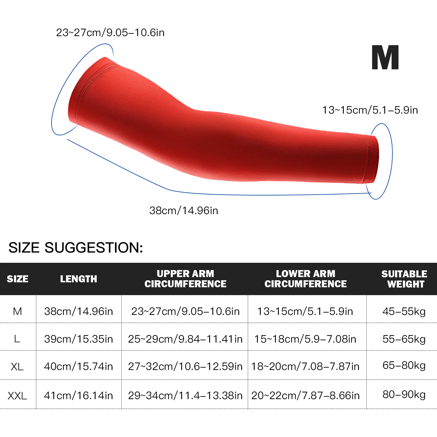 Elbow Compression Sleeve – Breathable Support for Cycling, Running & Basketball - color options