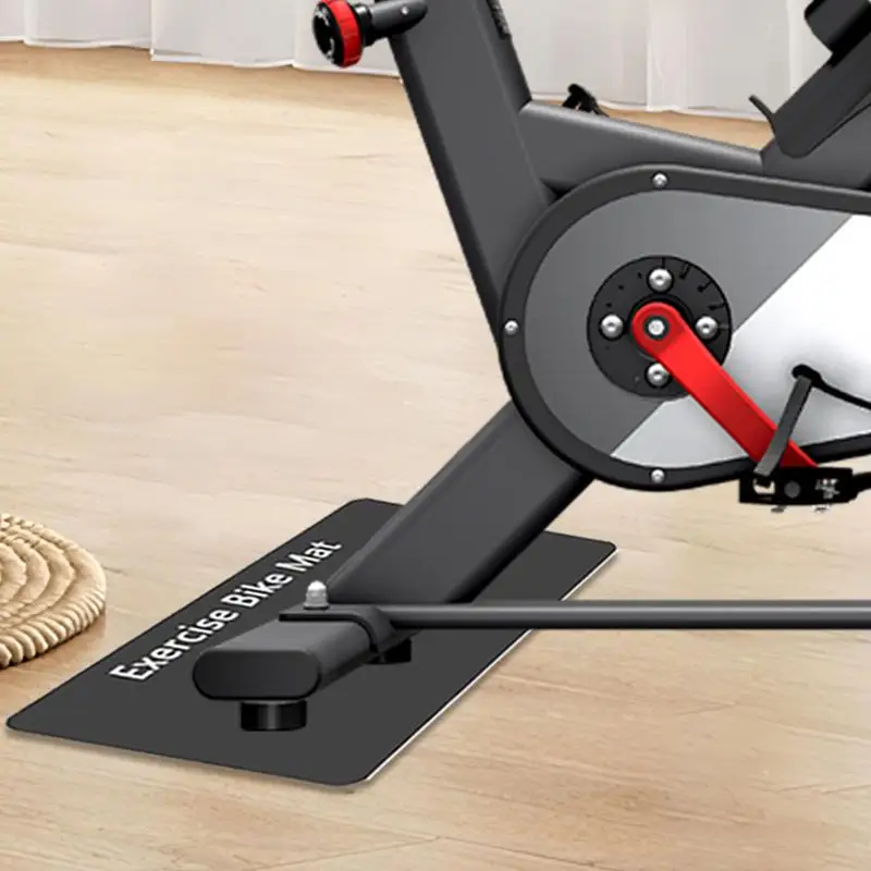 3mm Treadmill & Bike Mat, Set of 2 – Non-Slip Gym Equipment Floor Mats - alternate view