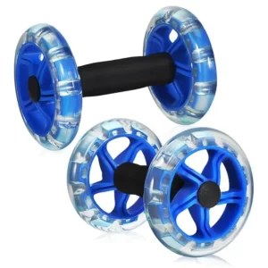 Dual-Wheel Ab Roller – Stable Core Trainer with Non-Slip Handles (2 Pack)