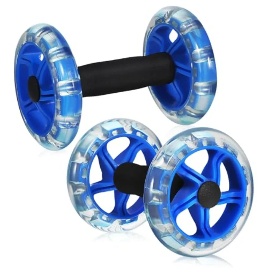 Dual-Wheel Ab Roller – Stable Core Trainer with Non-Slip Handles (2 Pack)