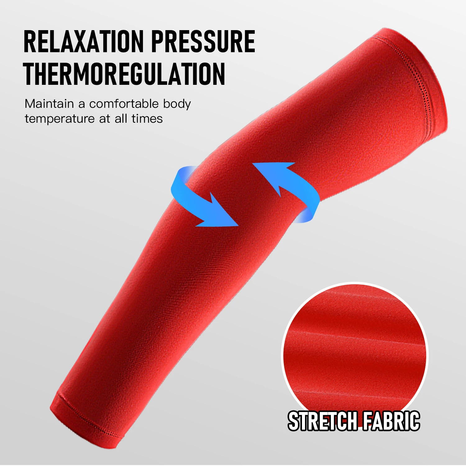 Elbow Compression Sleeve – Breathable Support for Cycling, Running & Basketball - in use