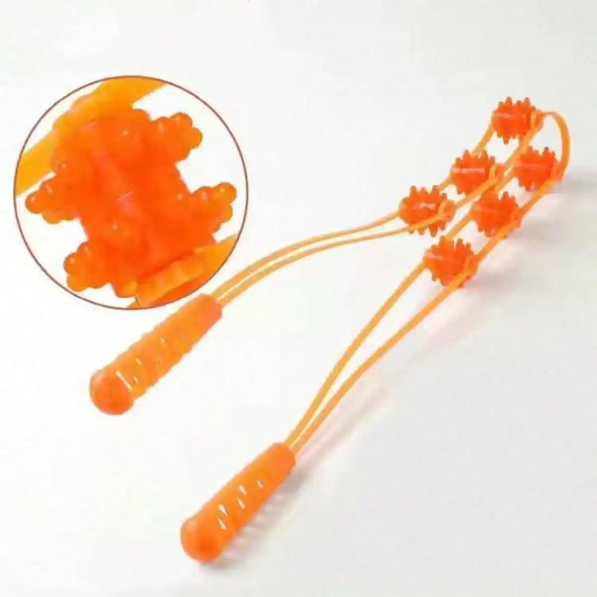 Back Massage Roller Strap – Pull-Rope Muscle Ball for Back, Neck & Legs - size and dimensions