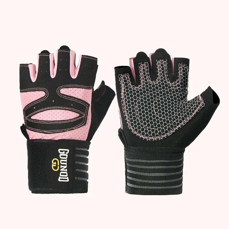 Weightlifting Gloves with Wrist Support – Breathable Anti-Slip Gym Gloves - view 12
