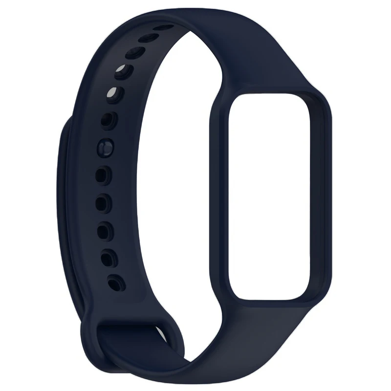 Silicone Strap For xiaomi Band 8 active Replacement Sport wristband correa - texture detail