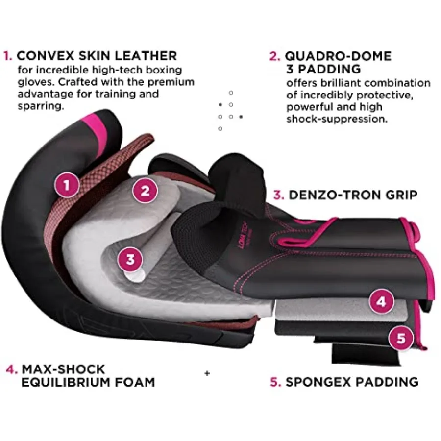 Women's Boxing Gloves – Maya Hide Leather, Sparring & Muay Thai Training - in use