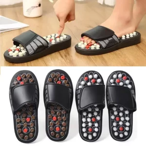 Acupressure Massage Slippers – Reflexology Sandals for Tired, Aching Feet