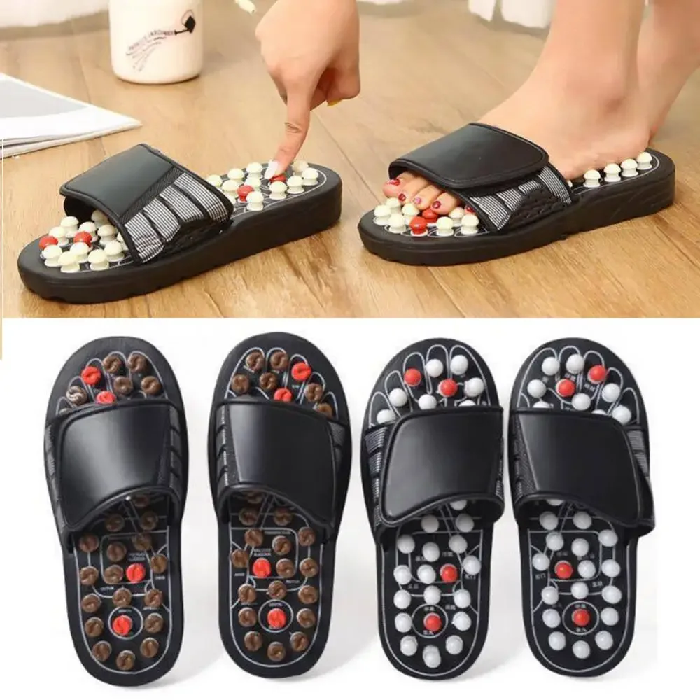 Acupressure Massage Slippers – Reflexology Sandals for Tired, Aching Feet