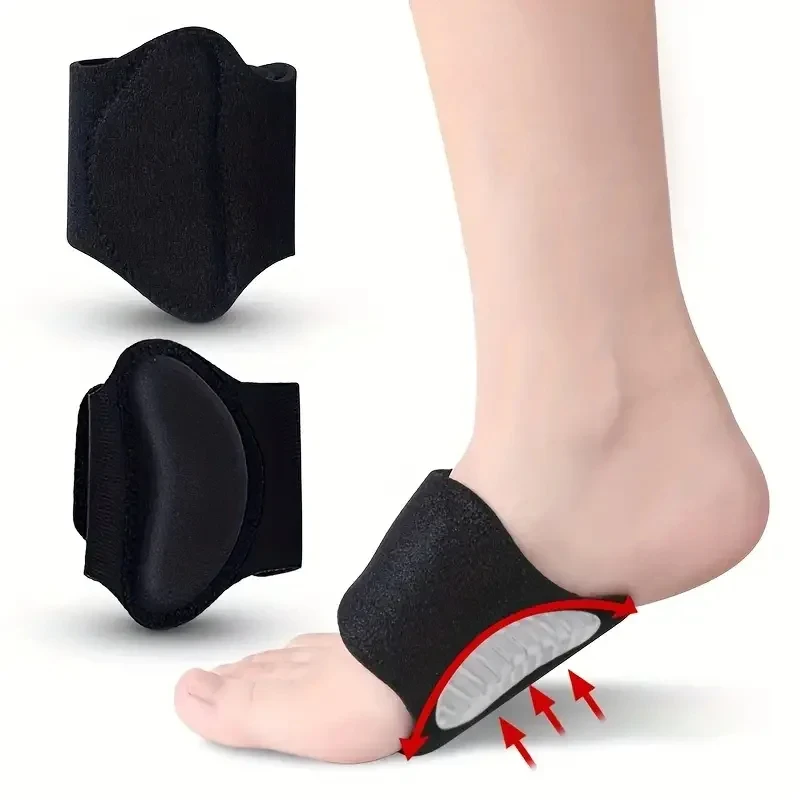 2pcs Unisex Compression Arch Support Insoles Flat Feet High Arches Fallen - alternate view