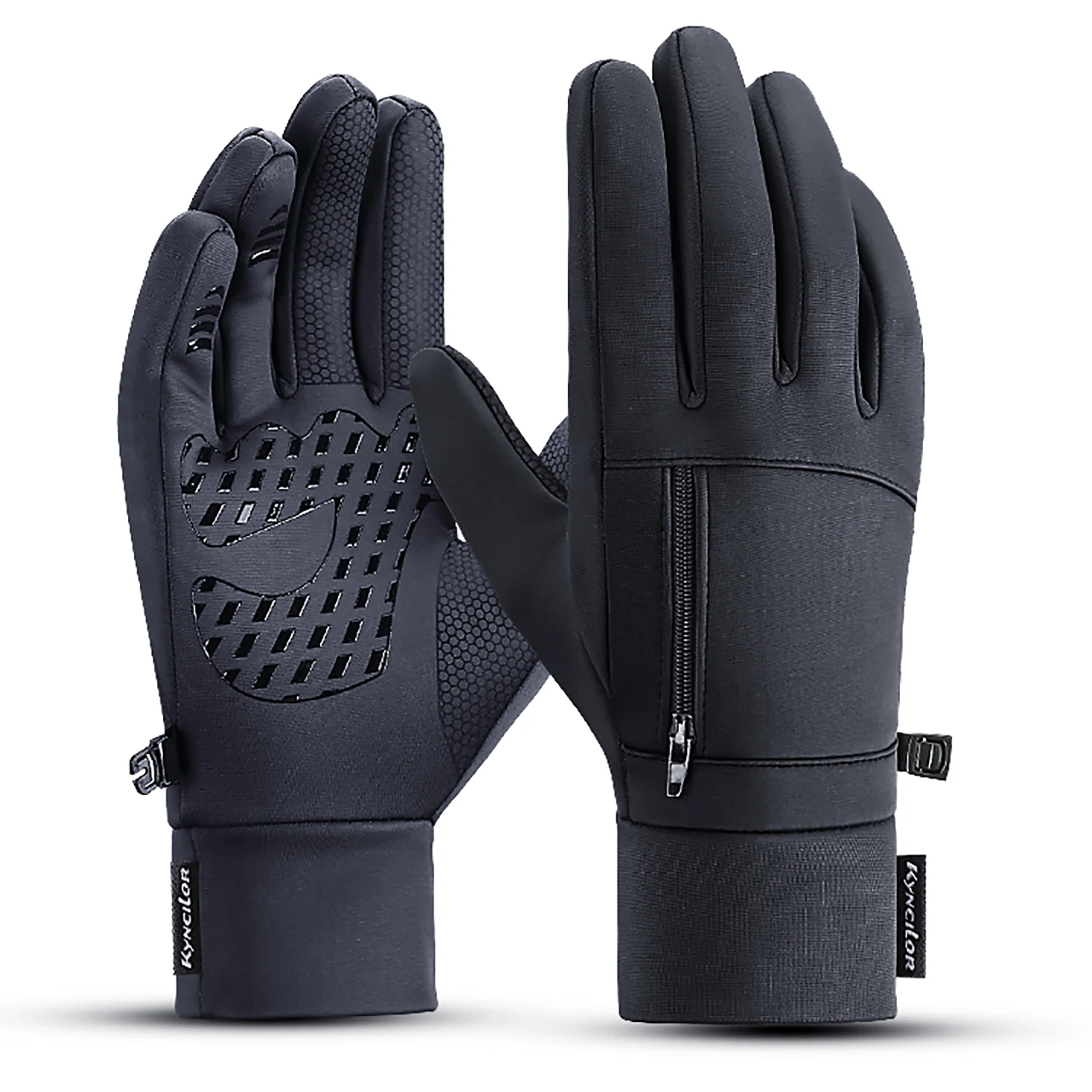 Touchscreen Winter Cycling Gloves – Windproof, Non-Slip Winter Sports Gloves