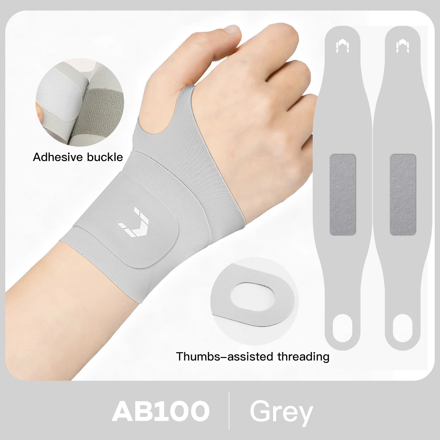Wrist & Thumb Support Brace – Flexible Splint for De Quervain's & Sprains - packaging