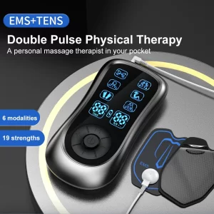 Electric TENS & EMS Stimulator – Digital Body Massage Unit