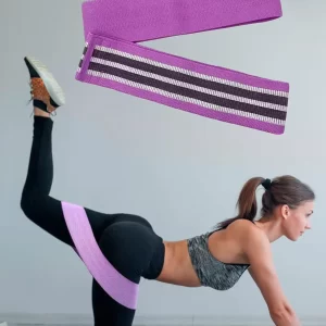 Booty Resistance Bands – Fabric Hip Circle Loop Bands for Glutes & Thighs