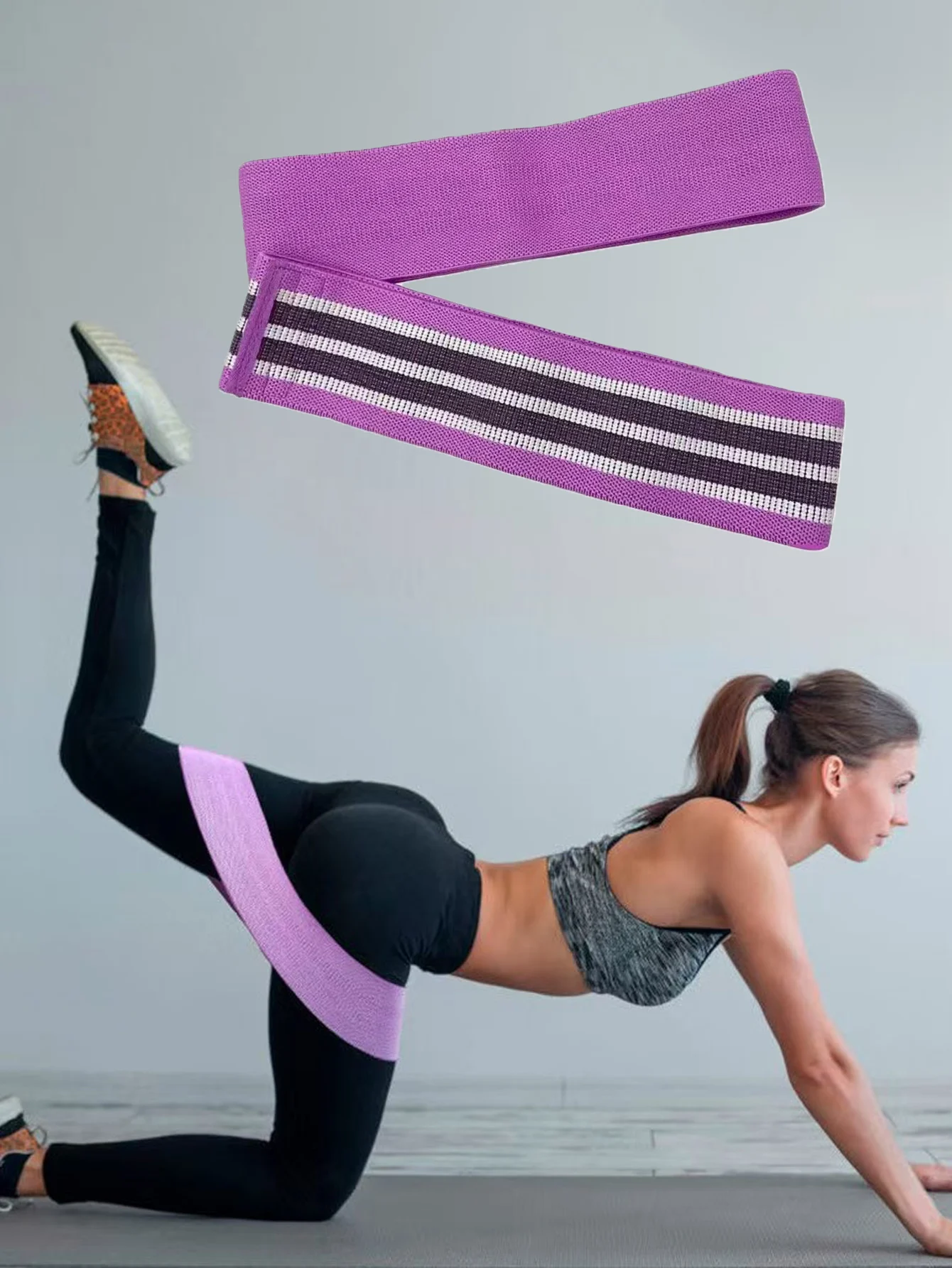 Booty Resistance Bands – Fabric Hip Circle Loop Bands for Glutes & Thighs