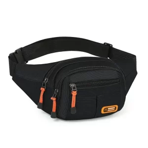Waterproof Oxford Waist Bag – Large-Capacity Running & Cycling Fanny Pack