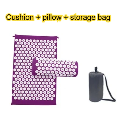 Acupressure Mat & Pillow Set – Back and Neck Massage Mat - view 13