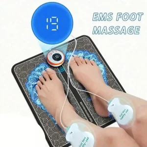 Electric EMS Foot Massage Mat – Acupoint Muscle Stimulation Pad for Tired Feet