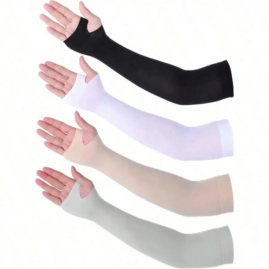 Cooling Compression Arm Sleeves 4 Pairs – Tattoo Cover & Sports Sleeves