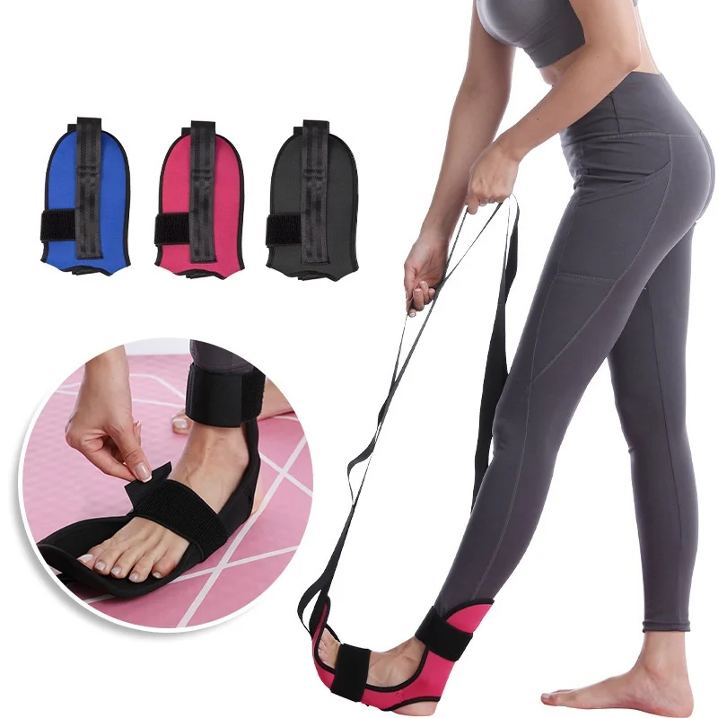 Yoga Stretch Band – Multifunctional Leg Stretching Strap - close-up detail