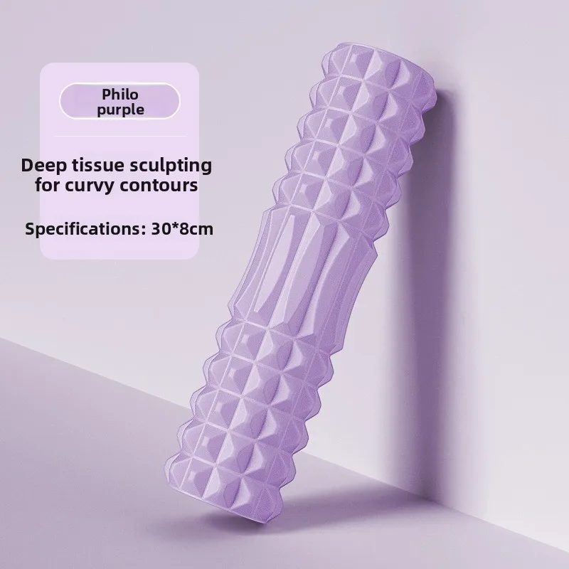 Hollow EVA Spiky Foam Roller 33cm - Deep Tissue Trigger Point Release - size and dimensions
