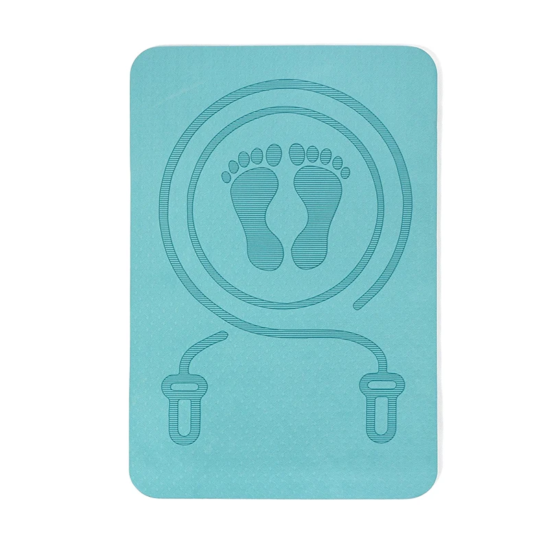 ZZ 6MM Skipping Rope Mat Anti-noise Jump Floor Mats Exercise Shock - packaging