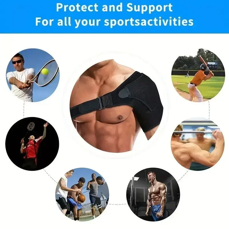 Shoulder Brace with Pressure Pad Suitable for Both Men and Women - size and dimensions