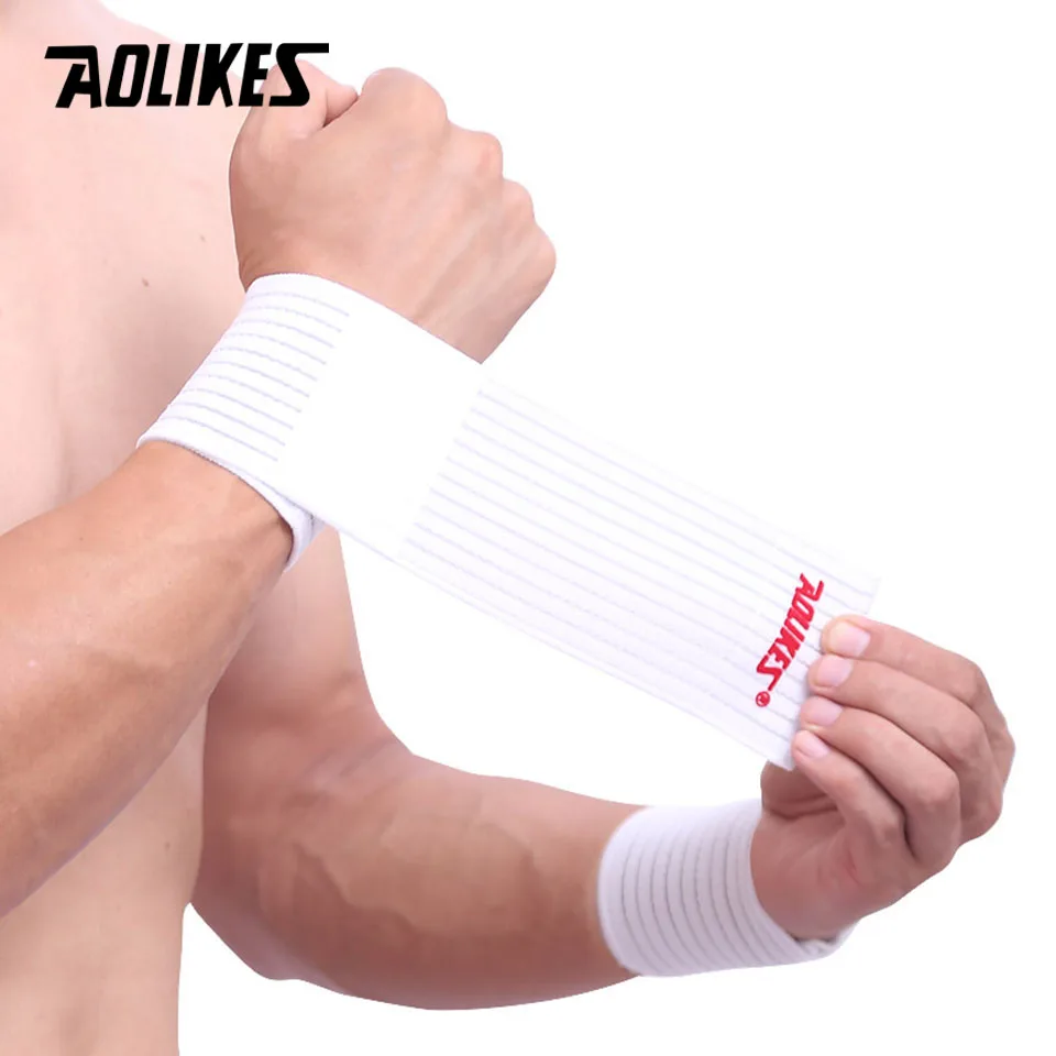 Elastic Hand & Wrist Bandage – Cotton Sports Wrist Wrap - packaging