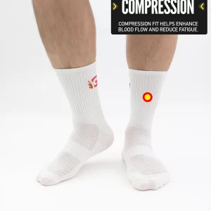 Compression Cycling Socks – Unisex Sports Socks for Running