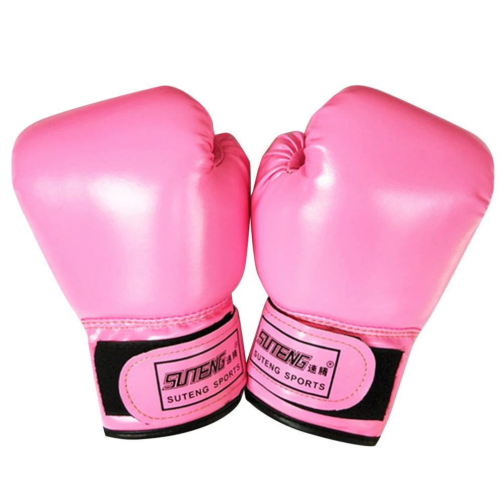 Kids Boxing Gloves – Padded Junior Training Mitts for Pad & Bag Work - side view