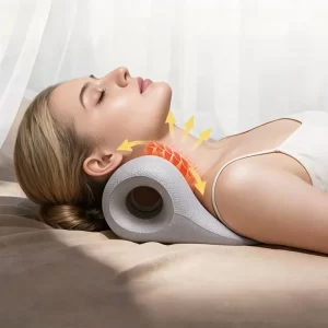 Cervical Acupressure Neck Pillow – Traction Support for Neck Fatigue & Stiffness