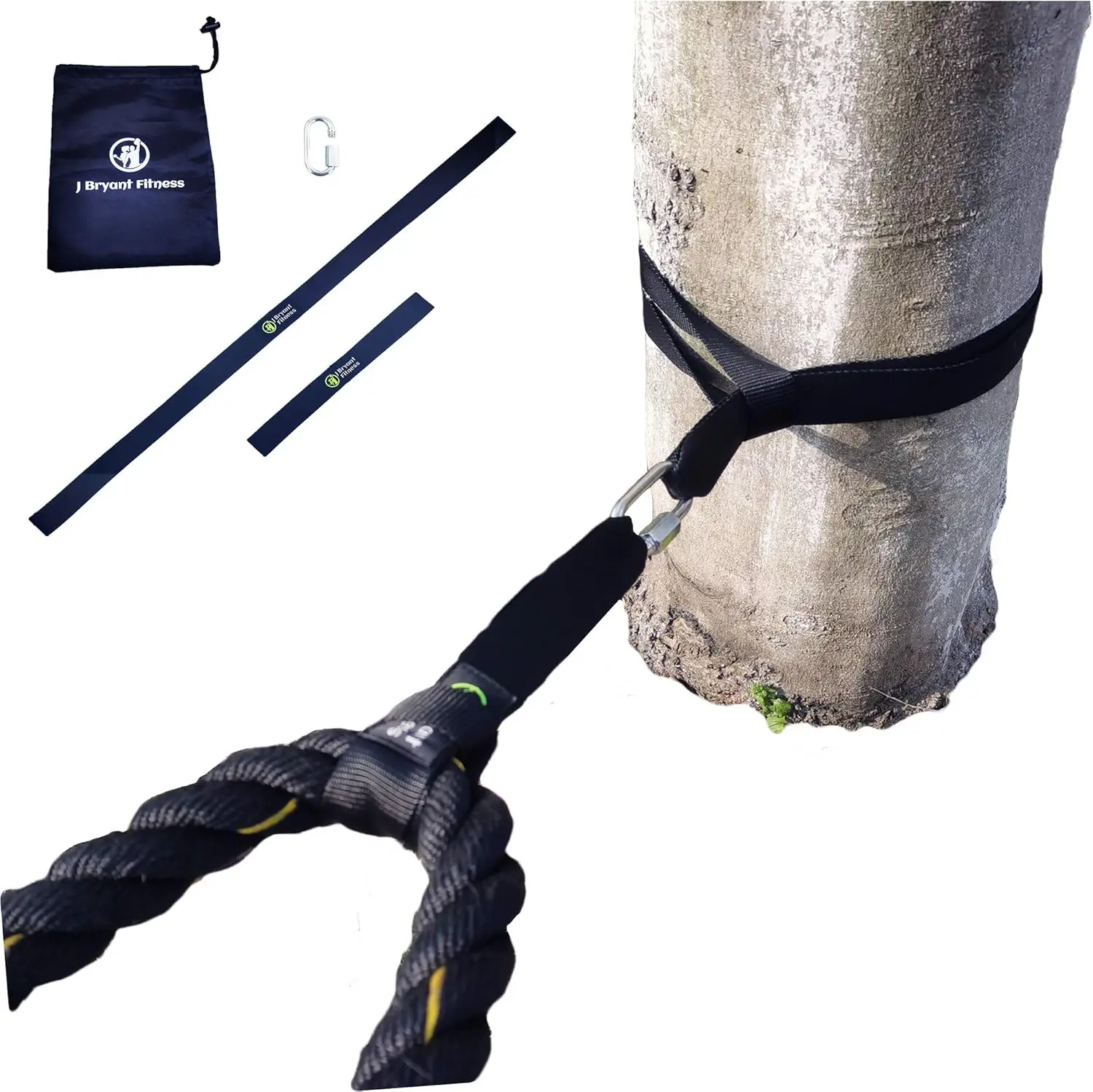 Battle Rope Anchor Strap Kit – 19", 31" & 59" Heavy-Duty Gym Anchors